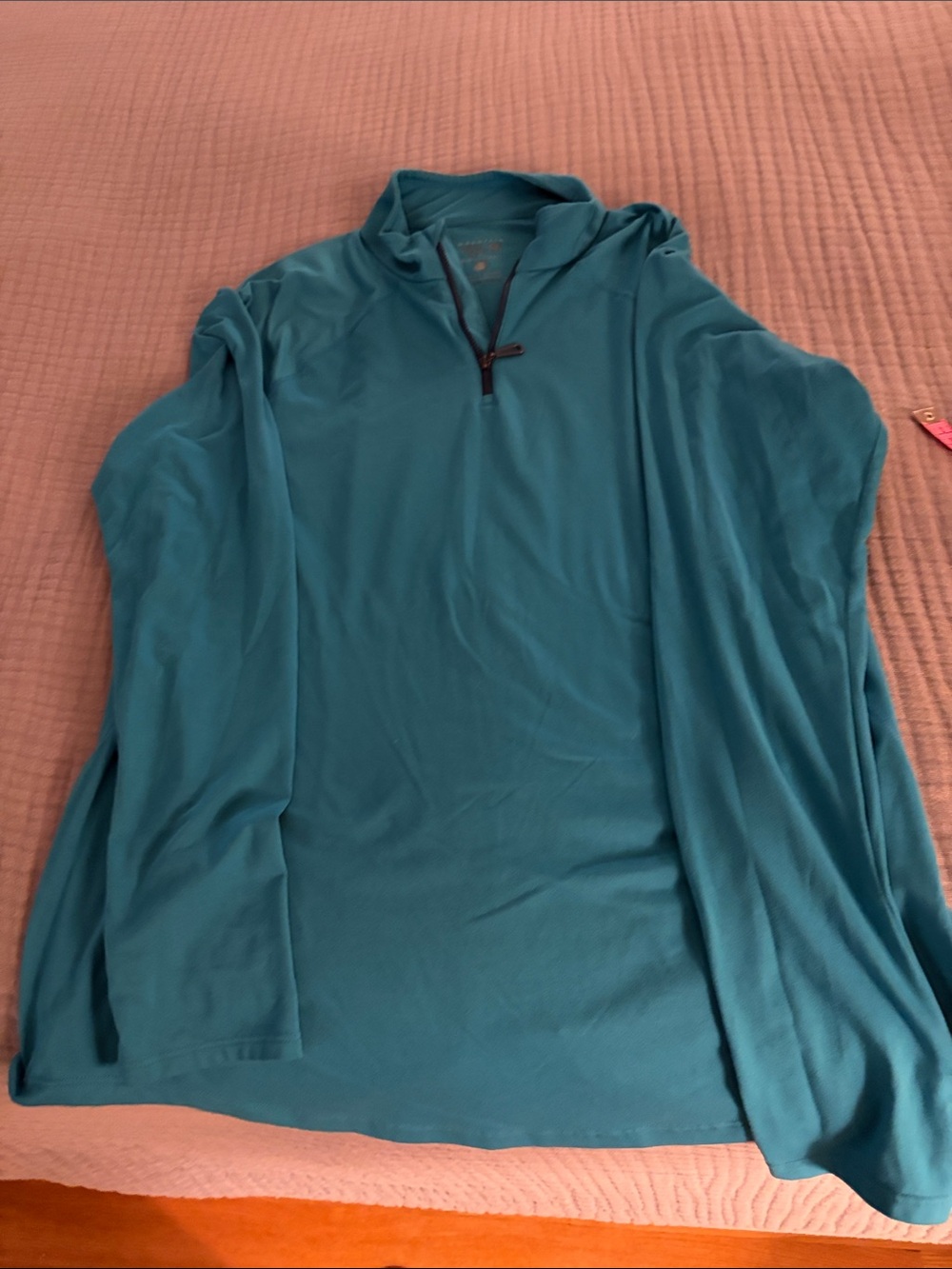Mountain Hardwear Teal Women's Quarter-Zip Pullover